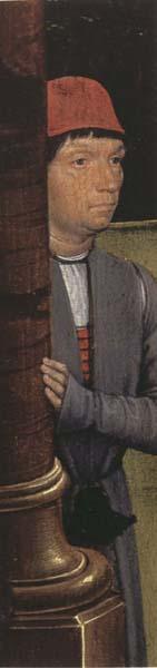 Hans Memling Detail from Saint john the Baptist oil painting picture